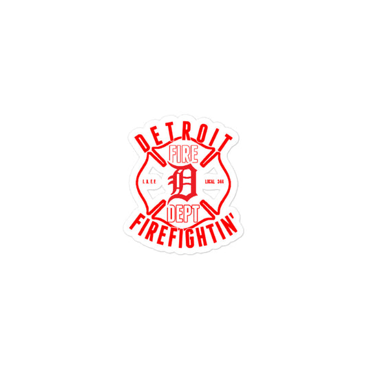 Maltese Firefightin' sticker