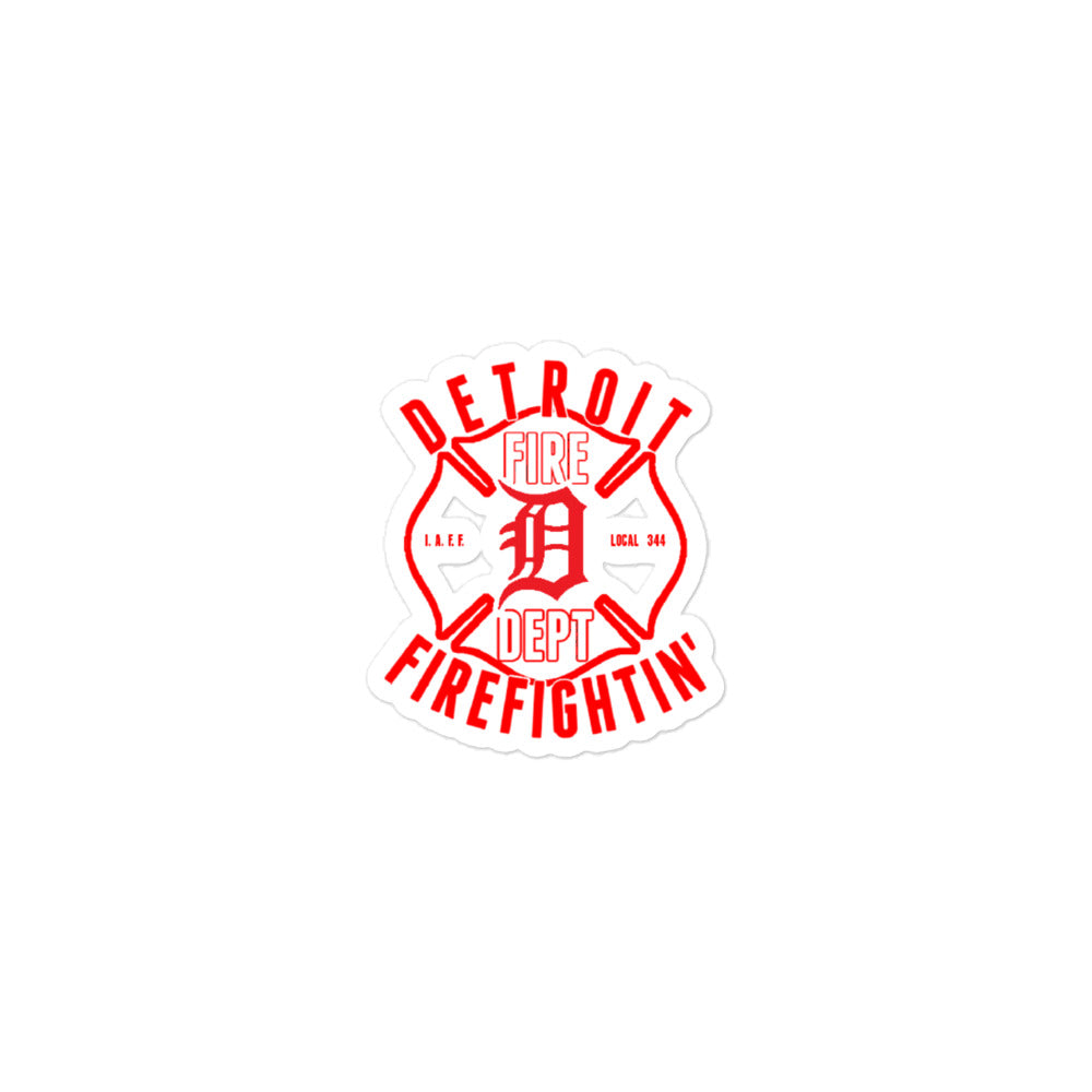 Maltese Firefightin' sticker