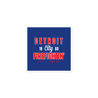 Detroit City sticker