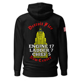 Engine 17 & ladder 7 2001 Hoodie