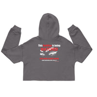 DEVIL'S NIGHT Crop Hoodie